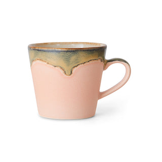 HKLIVING 70s ceramics: cappuccino mug - Blossom