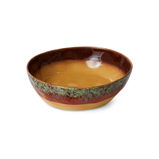 HKLIVING 70s ceramics: pasta bowls Cove (set of 2)