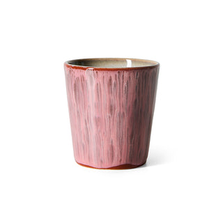 HKLIVING 70s ceramics: coffee mug - Rhubarb