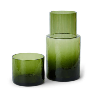 HKLIVING Tube carafe & glass