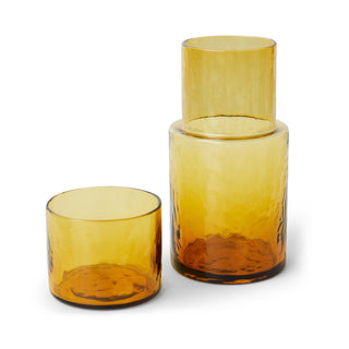 HKLIVING Tube carafe & glass
