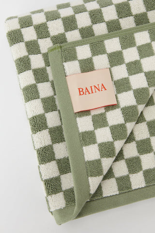 BAINA BEPPU BATH MAT Sage & Chalk