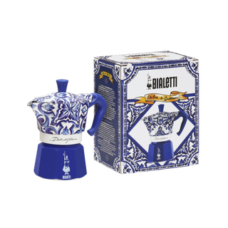 Bialetti X Dolce&Gabbana Blue Mediterranean Moka Express 3 cup