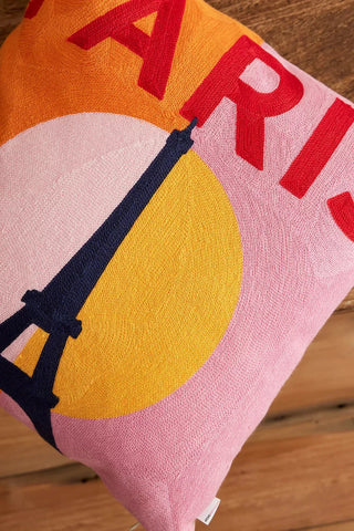 Paris Needlepoint Cushion