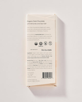 Mast Organic Dark Chocolate  with Almonds & Sea Salt