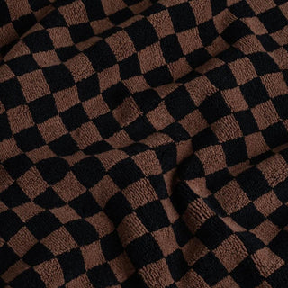 BAINA Josephine Hand Towel Tabac & Noir