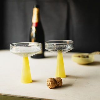 Brut Homeware Claude Champagne Coupe Set of 2