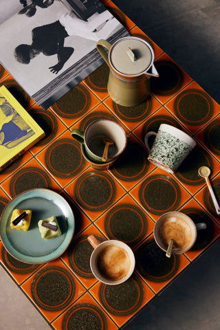 HKLIVING 70s Ceramics Cappuccino Mug - Hail
