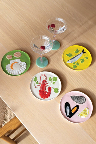 &Klevering Extra Small De la Mer Plates Set of 4 - La Gent Thoughtful Gifts