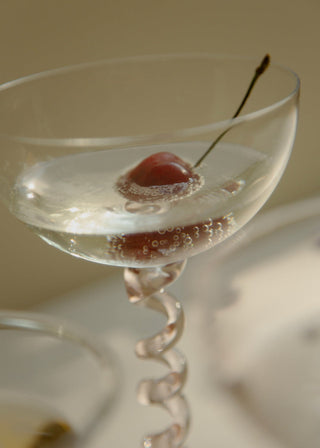 &Klevering Spiral Coupe Glass Set of 2