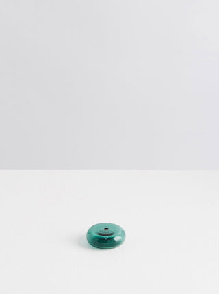 Maison Balzac Teal Pebble Glass Incense Holder - La Gent Thoughtful Gifts