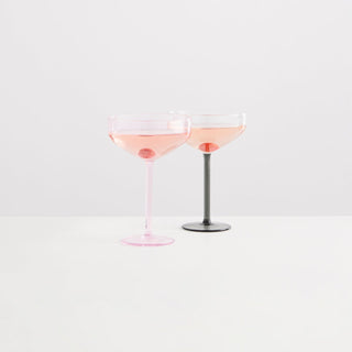 Maison Balzac Manhattan Glass Smoke & Red