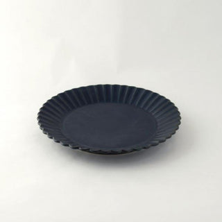 Marumitsu Poterie Navy Barbarie Plate