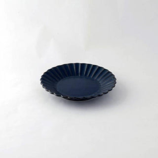 Marumitsu Poterie Small Navy Barbarie Plate - La Gent Thoughtful Gifts