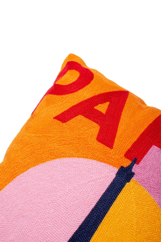 Paris Needlepoint Cushion