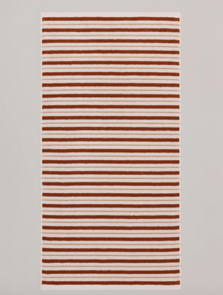 BAINA FRANKLIN BATH TOWEL Fuyu & Chalk
