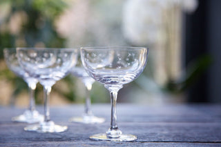 The Vintage List Stars Champagne Saucers Set of 2 - La Gent Thoughtful Gifts