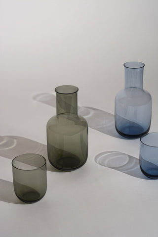 Toyo-Sasaki Indigo Night Carafe & Glass - La Gent Thoughtful Gifts