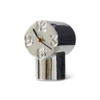 HKLiving Retro clock Chrome