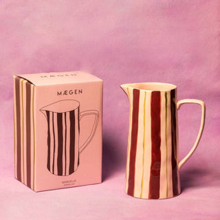Maegen Pink/Burgundy Jug