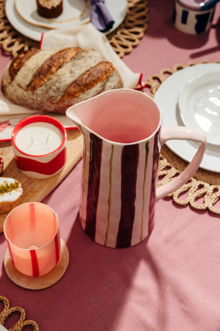 Maegen Pink/Burgundy Jug