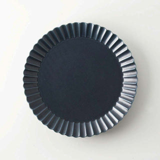 Marumitsu Poterie Navy Barbarie Plate