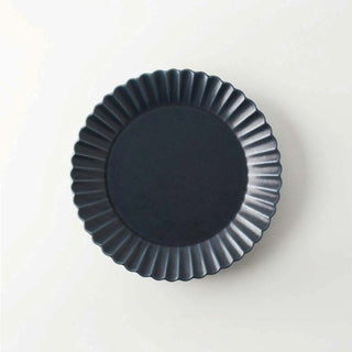 Marumitsu Poterie Navy Barbarie Plate