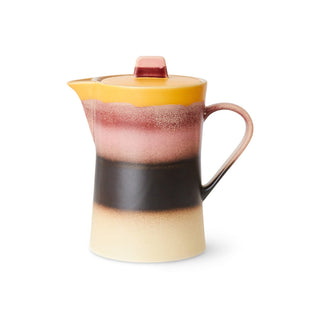 HKLIVING 70s ceramics: tea pot sunset