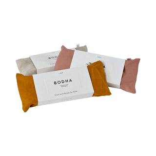 Bodha Gold Linen Aromatherapy Eye Pillow